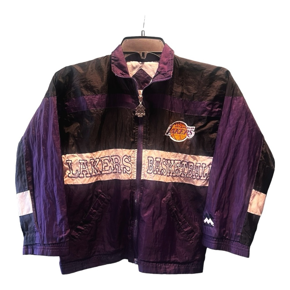 Los Angeles Lakers vintage youth wind breaker size S 8 10